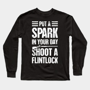 Gift For Flintlock Rifle History Gun Collector Long Sleeve T-Shirt